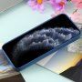 Силиконов кейс поддържащ зареждане с Magsafe за iPhone 11 Pro Max - син