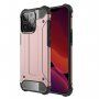 Super устойчив "Armor" кейс за iPhone 13 Pro - розово златен