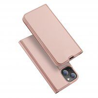 DUX DUCIS флип калъф за iPhone 13 mini - златно розово