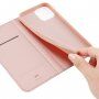 DUX DUCIS флип калъф за iPhone 13 mini - златно розово