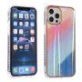 Удароустойчив променлив кейс за iPhone 13 Pro Max - розово-син