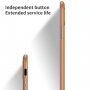 Удароустойчив кейс с кожена текстура за iPhone XR - кафяв