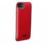 Кейс с външна батерия за iPhone 6 / 6S / 7 / 8 / SE (2020/2022) - 5 000 mAh - червен