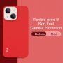 Imak мек удароустойчив кейс за iPhone 13 - червен