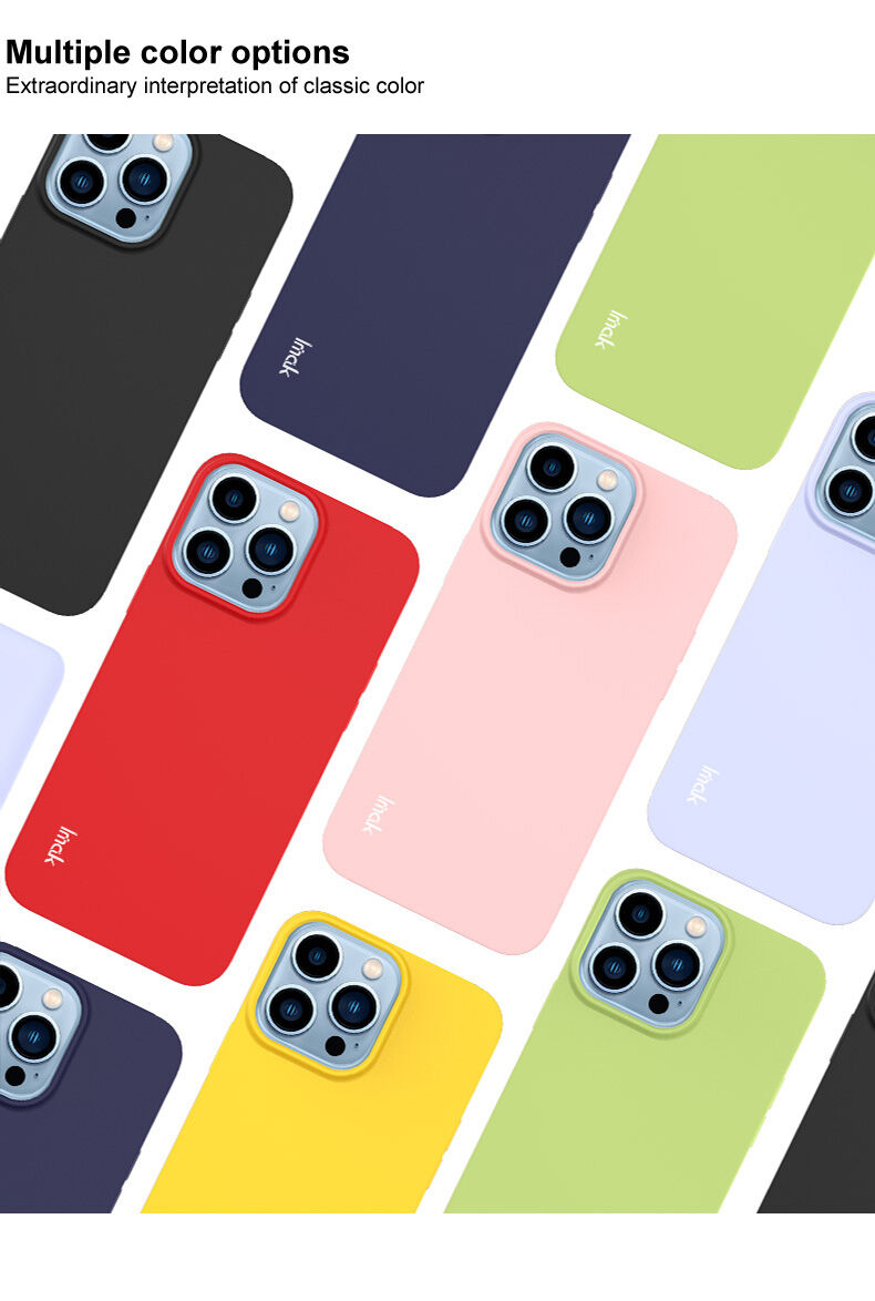 Imak мек удароустойчив кейс за iPhone 13 Pro - лилав Imak мек удароустойчив кейс за iPhone 13 Pro - лилав