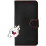 FIXED FIT флип калъф за iPhone 13 mini - черно