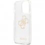 Guess Big 4G Full Glitter кейс за iPhone 13 Pro - прозрачен