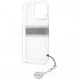 Guess 4G Grey Stripe кейс за iPhone 13 Pro Max - сив