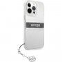 Guess 4G Grey Stripe кейс за iPhone 13 Pro Max - сив