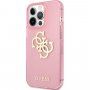 Guess Big 4G Full Glitter кейс за iPhone 13 Pro Max - розов