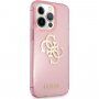 Guess Big 4G Full Glitter кейс за iPhone 13 Pro Max - розов