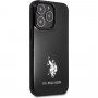 U.S. Polo Horses Logo кейс за iPhone 13 Pro Max - черен