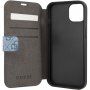Guess 4G Printed Stripe флип калъф за iPhone 13 - синьо