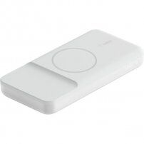 Belkin BOOST CHARGE пауър банка с MagSafe безжично зареждане - 10000mAh - бяла