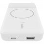 Belkin BOOST CHARGE пауър банка с MagSafe безжично зареждане - 10000mAh - бяла