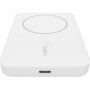 Belkin BOOST CHARGE пауър банка MagSafe с порт USB-C - 2 500 mAh - бяла