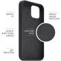 FIXED Flow силиконов кейс за iPhone 13 Pro - черен