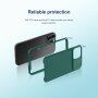 Nillkin CamShield Pro кейс за iPhone 13 Pro Max - тъмно зелен