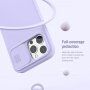 Nillkin CamShield Silky Magnetic силиконов кейс за iPhone 13 Pro Max - лилав