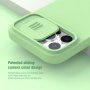 Nillkin CamShield Silky Magnetic силиконов кейс за iPhone 13 Pro Max - лилав