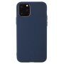 Кейс от мека пластмаса за iPhone 13 - тъмносин