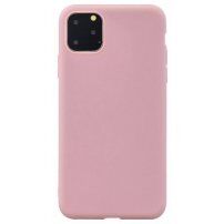 Кейс от мека пластмаса за iPhone 13 Pro Max - старинно розов
