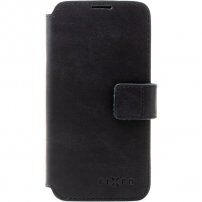 FIXED ProFit кожен флип калъф за iPhone 13 mini - черно