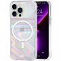 Case Mate Soap Bubble холографски кейс с MagSafe за iPhone 13 Pro - прозрачен