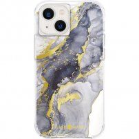 Case Mate Tough Print мраморен кейс за iPhone 13 mini - сив