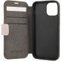 Guess 4G Printed Stripe флип калъф за iPhone 13 - розово