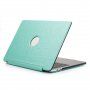 Кожен калъф за MacBook Pro 16" (A2485) - тюркоазен