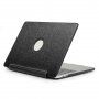 Кожен калъф за MacBook Pro 16" (A2485) - черен