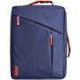 Модерна чанта / раница за iPad / MacBook да 16" - синя