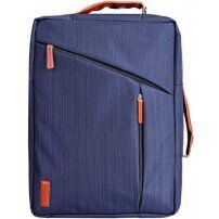 Модерна чанта / раница за iPad / MacBook да 16" - синя