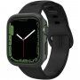 Spigen Thin Fit калъф за Apple Watch 45mm - тъмнозелен