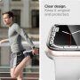 Spigen Ultra Hybrid калъф за Apple Watch 45mm - прозрачно