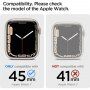 Spigen Ultra Hybrid калъф за Apple Watch 45mm - сиво