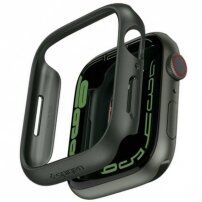 Spigen Thin Fit калъф за Apple Watch 45mm - тъмнозелен