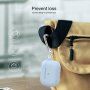 Силиконов калъф с карабинер за AirPods 3 - светлосин