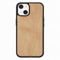 Защитен дървен кейс за iPhone 13 mini - череша