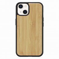 Защитен дървен кейс за iPhone 13 mini - бамбук