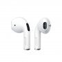 WK TWS V4 безжични bluetooth слушалки за Apple устройства - бяла