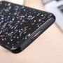 Защитен мек кейс със звездички за iPhone X / XS - черен