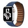 Каишка с милански дизайн за Apple Watch Ultra 49mm / 46mm / 45mm / 44mm / 42mm - кралско син