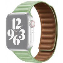 Каишка с милански дизайн за Apple Watch 42mm / 41mm / 40mm / 38mm - зелен
