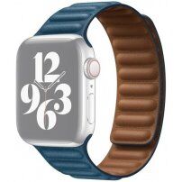 Каишка с милански дизайн за Apple Watch 42mm / 41mm / 40mm / 38mm - син