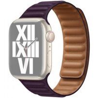 Каишка с милански дизайн за Apple Watch 42mm / 41mm / 40mm / 38mm - лилав