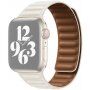 Каишка с милански дизайн за Apple Watch Ultra 49mm / 46mm / 45mm / 44mm / 42mm - бежов