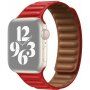 Каишка с милански дизайн за Apple Watch Ultra 49mm / 46mm / 45mm / 44mm / 42mm - червен