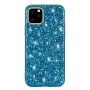 Защитен кейс с пайети за iPhone 11 Pro - син